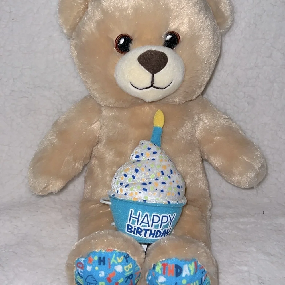 Build-A-Bear Tan and Blue Party Decorations‎
